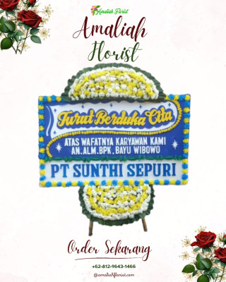 Papan Bunga Duka di Gegesik