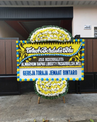 Papan Bunga Duka di Gegesik