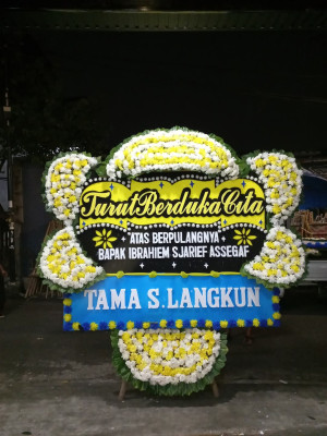 Papan Bunga Duka di Gegesik